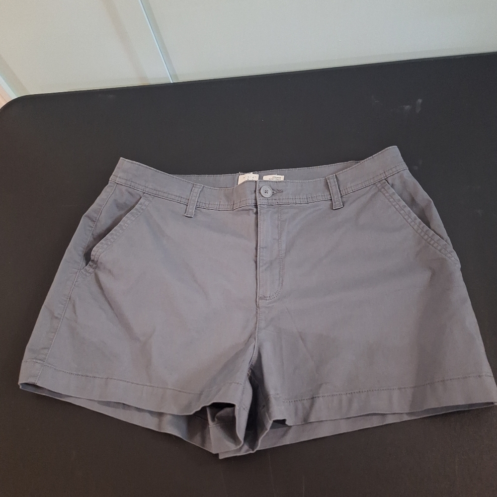 Casual Gray Women's Cargo Shorts